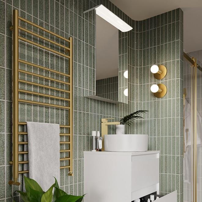 Saneux Saneux Ember Straight Vertical Electric Towel Rail