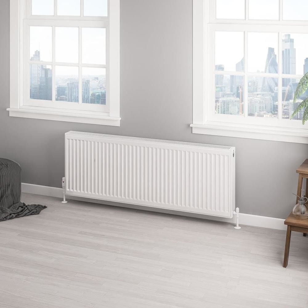 Aquarius Type 22 Compact Panel Radiator in Gloss White