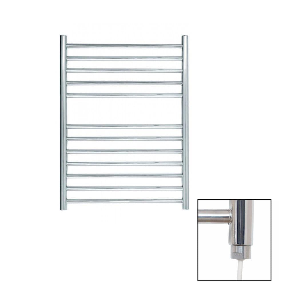 JIS Ladder Rail JIS Sussex Ouse Vertical Stainless Steel Heated Towel Rail 700 x 520mm / Electric Only / Polished Chrome