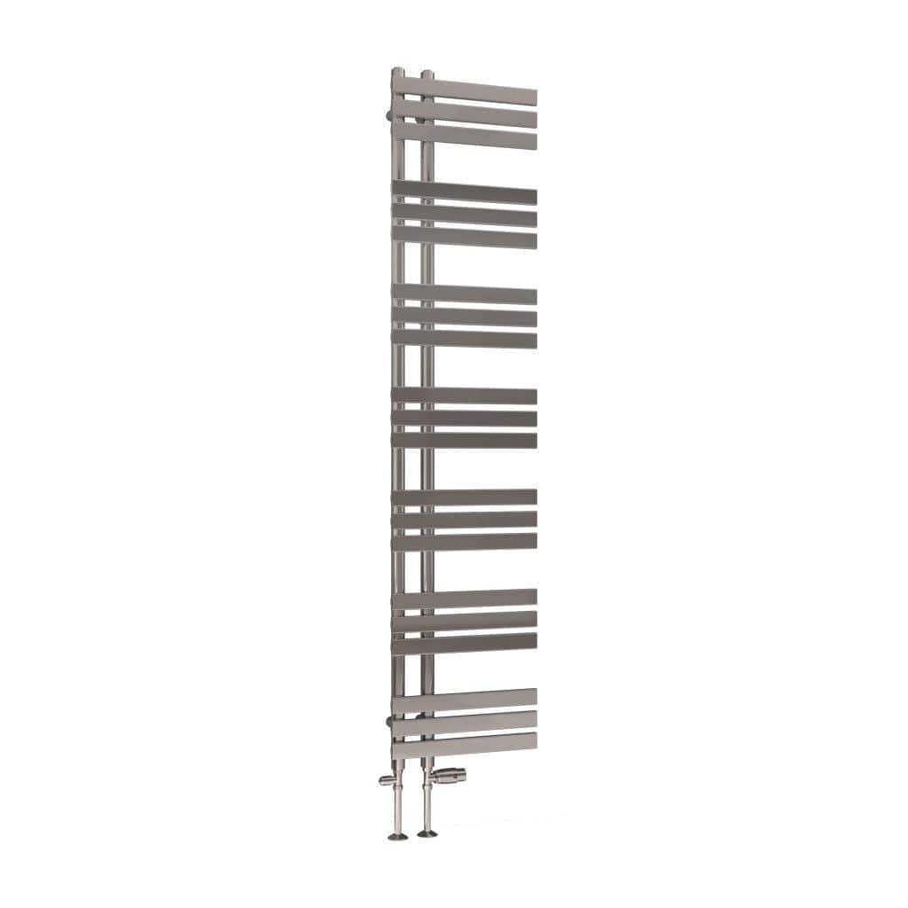 Eastbrook Designer Towel Radiators Eastbrook Leonardo Straight Vertical Heated Towel Rail in Chrome
