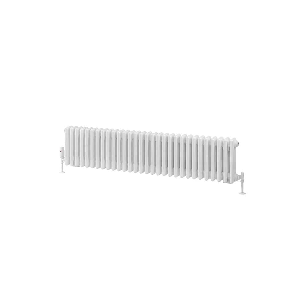 Eastbrook Column Radiator Eastbrook Rivassa Traditional 3 Column Radiator in White
