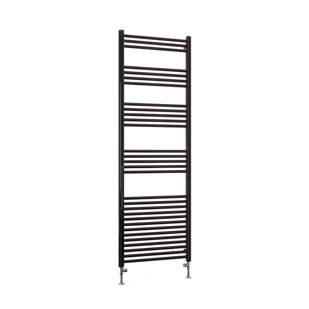 Eastbrook Ladder Rail Eastbrook Wendover Straight Heated Towel Rail in Black Gold