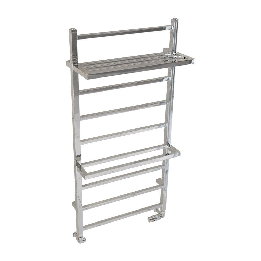Eastbrook Designer Towel Radiator Eastbrook Launton Straight Vertical Heated Towel Rail in Chrome