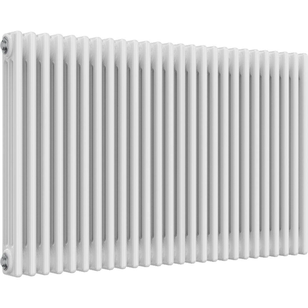 Aquarius Bathrooms Column Radiator Aquarius Foundry Horizontal 3 Column Radiator in White 750mm x 1190mm