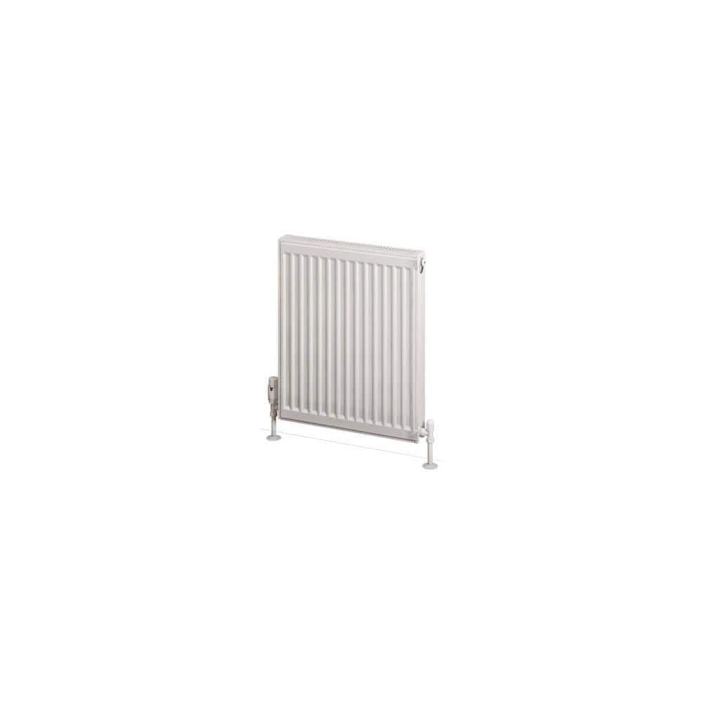 Aquarius Bathrooms Type 21 Aquarius Type 21 Compact Panel Radiator In Gloss White