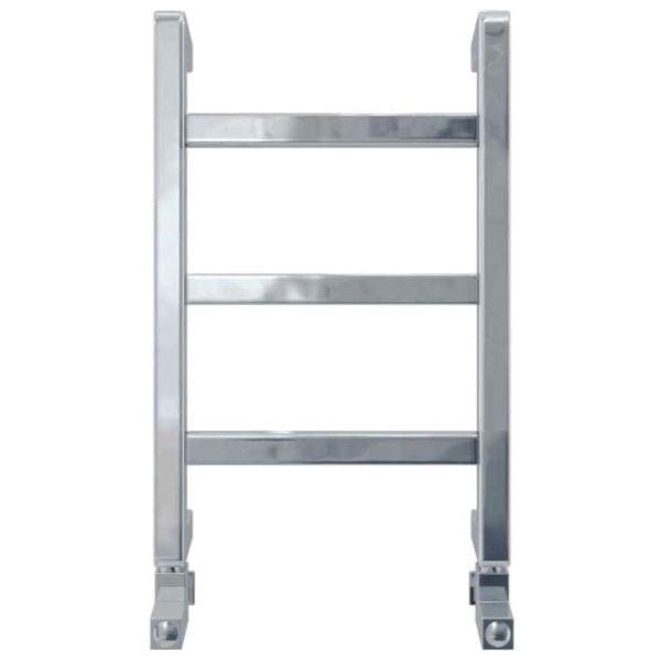 Vogue Designer Towel Radiators Vogue Boxa Straight Designer Towel Radiator in Chrome 620 x 450 / Electric Only