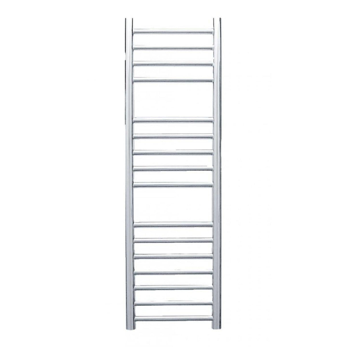 JIS Ladder Rail JIS Sussex Steyning Vertical Stainless Steel Heated Towel Rail 1000 x 300mm / Central Heating / Polished Chrome