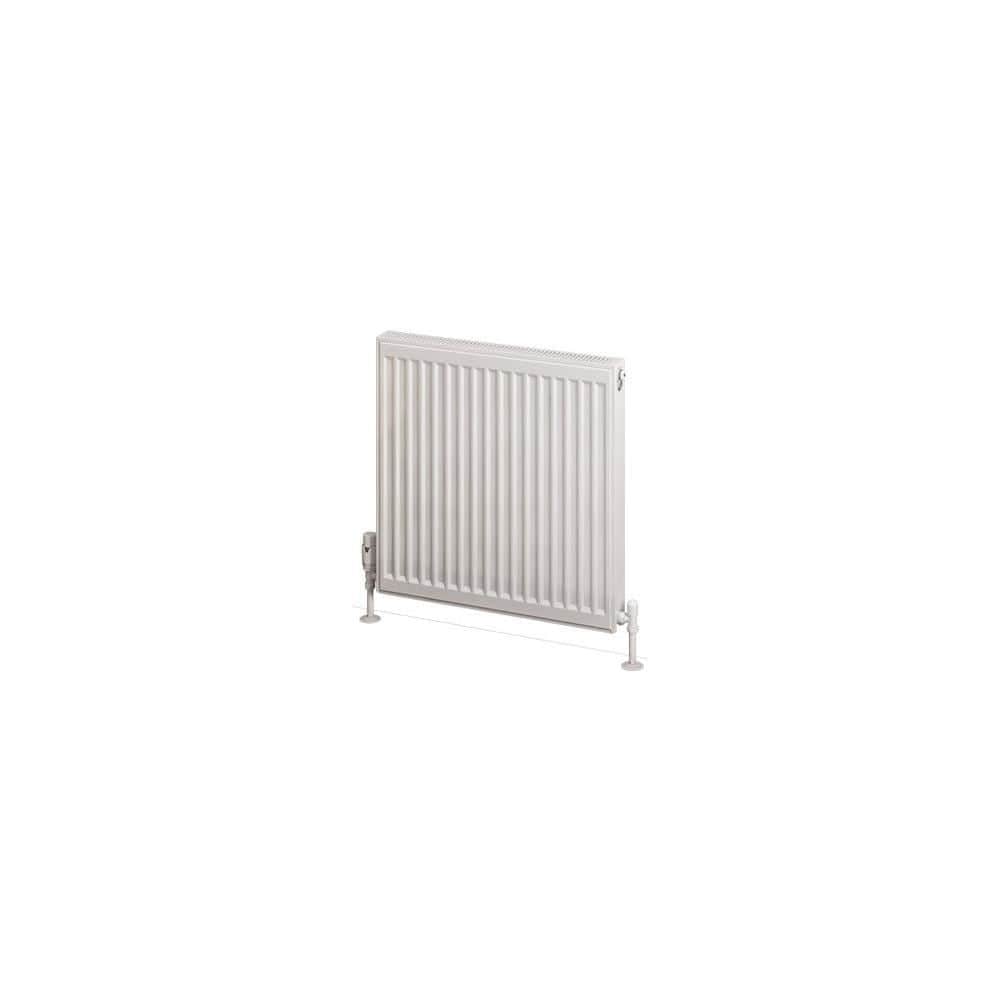 Aquarius Bathrooms Type 21 Aquarius Type 21 Compact Panel Radiator In Gloss White
