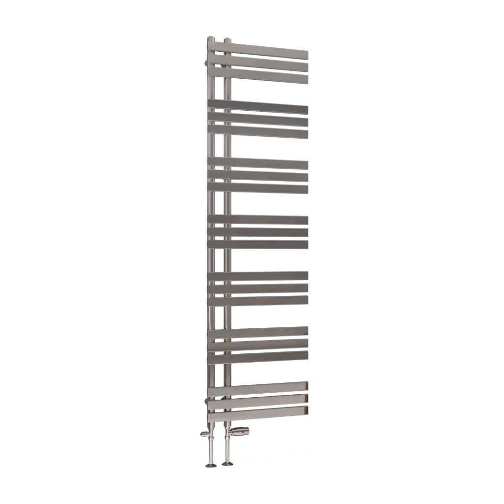Eastbrook Designer Towel Radiators Eastbrook Leonardo Straight Vertical Heated Towel Rail in Chrome