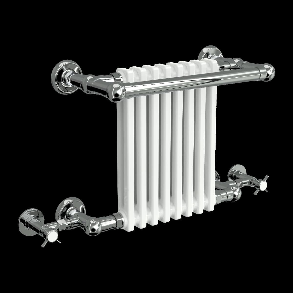 Reina Inset Radiator Reina Camden Central Heating Traditional Towel Radiator 505 x 675mm