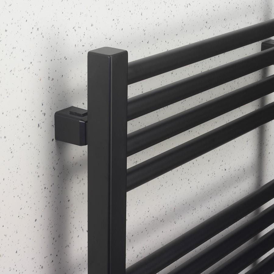 Crosswater Ladder Rails Crosswater MPRO Designer Vertical Towel Radiator in Matt Black