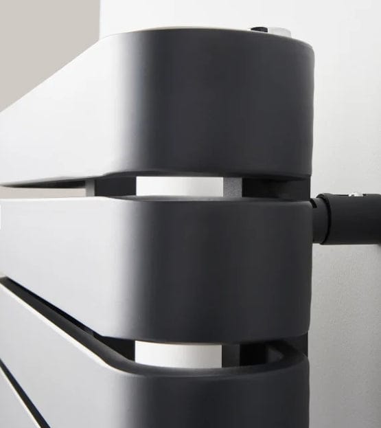 KRAD Panel Radiators K-RAD Denver Straight Horizontal Designer Radiator in Textured Grey