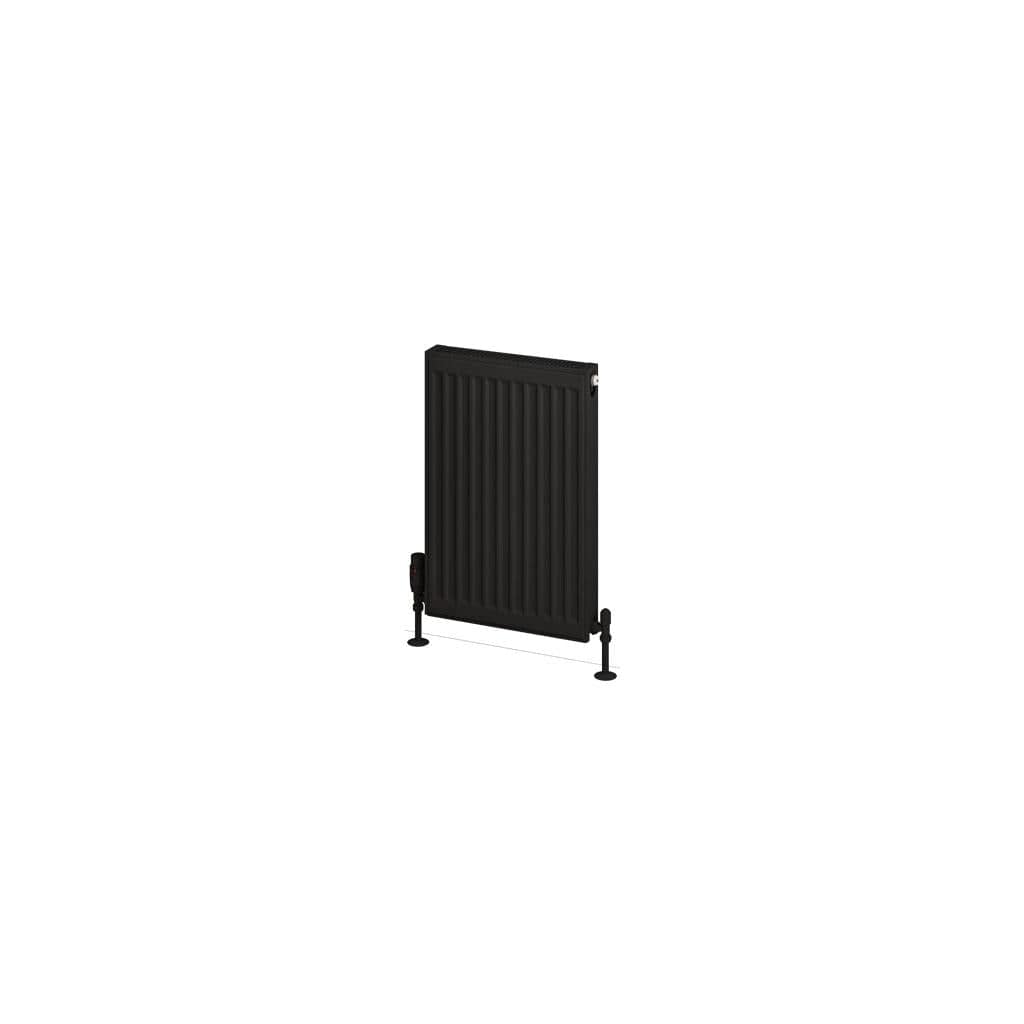 Aquarius Type 21 Aquarius Type 21 Compact Panel Radiator In Matt Black