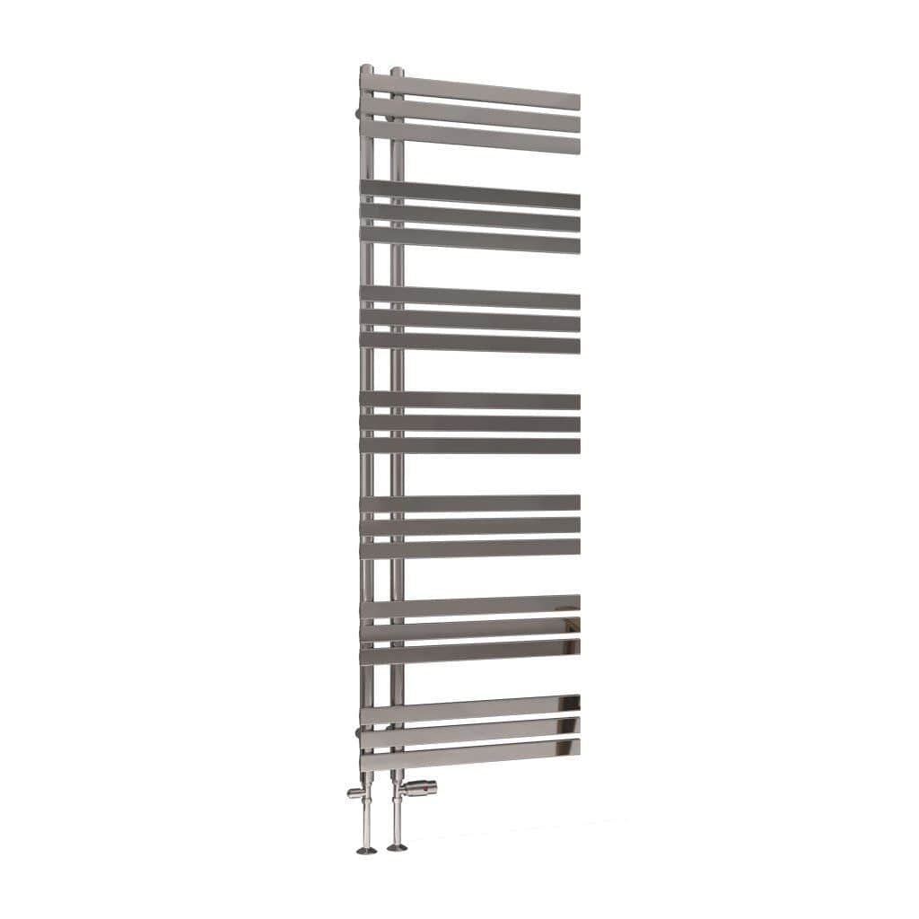Eastbrook Designer Towel Radiators Eastbrook Leonardo Straight Vertical Heated Towel Rail in Chrome
