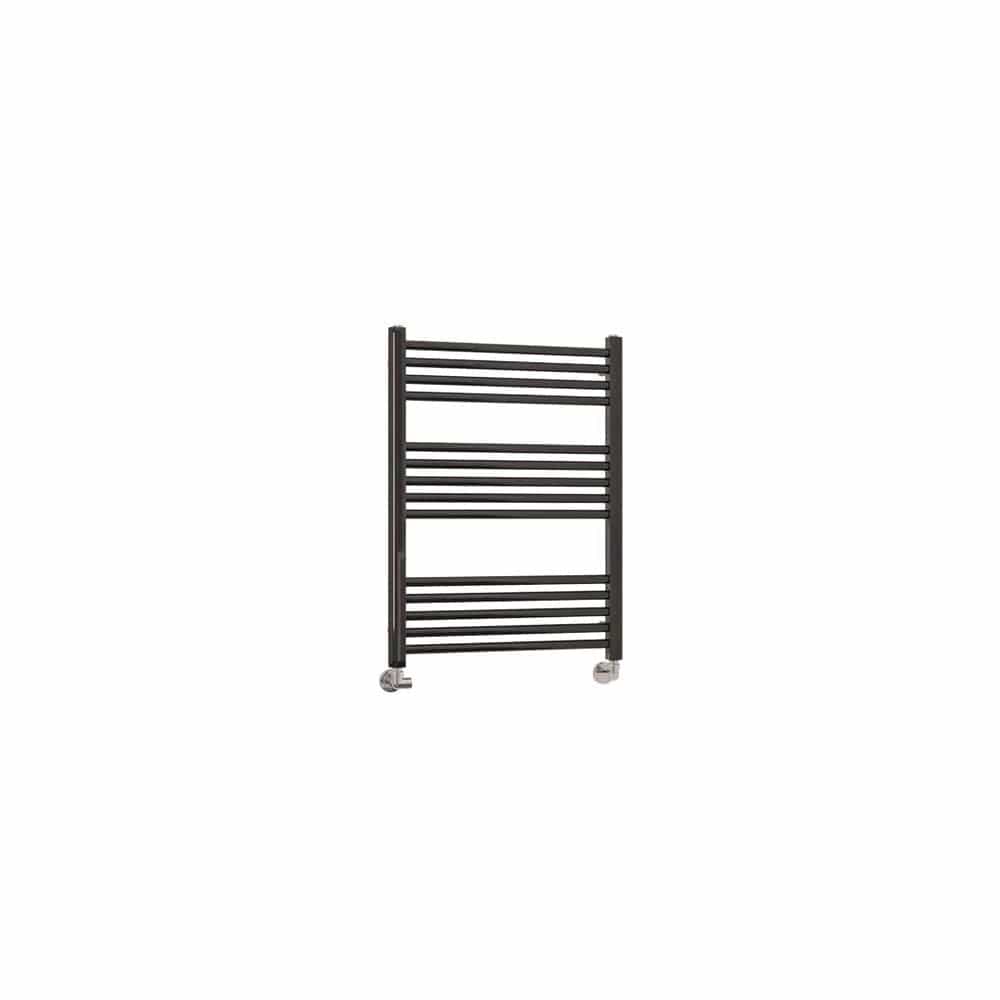 Eastbrook Ladder Rail Eastbrook Wendover Straight Heated Towel Rail in Black Gold