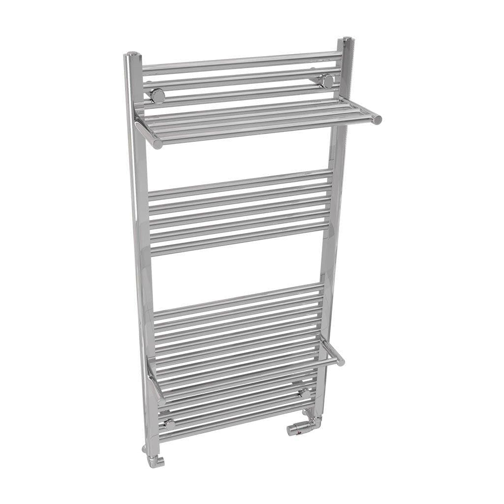 Eastbrook Ladder Rail Eastbrook Haddenham Straight Vertical Towel Rail in Chrome 1200 x 600 / Electric Only