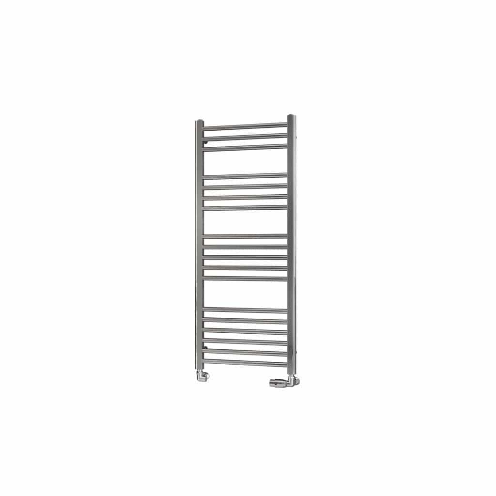Eastbrook Ladder Rail Eastbrook Wendover Straight Vertical Heated Towel Rail in Polished Stainless Steel