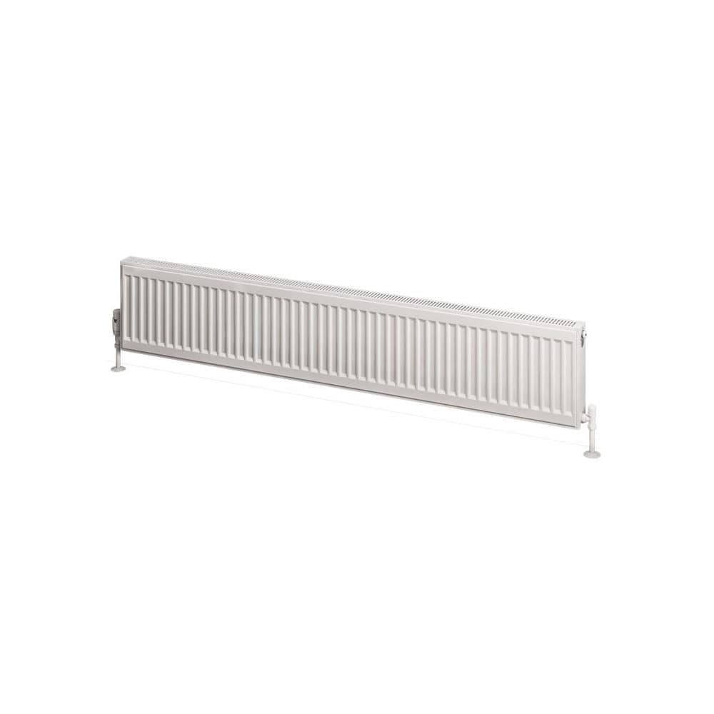 Aquarius Type 11 Compact Panel Radiator In Gloss White