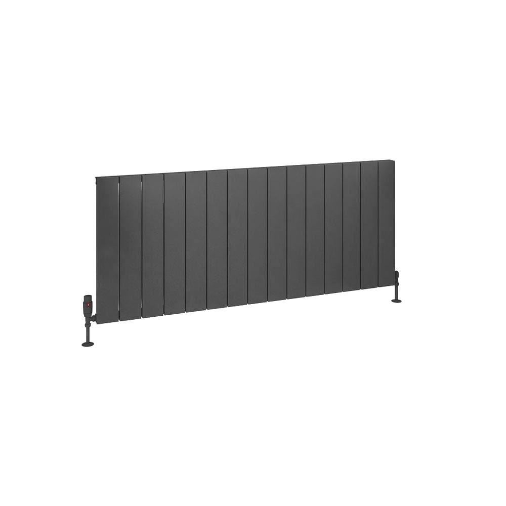 Eastbrook Flat Panel Radiators Eastbrook Charlton Horizontal Designer Radiator in Matt Anthracite