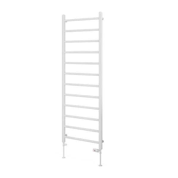 Eastbrook Eastbrook Tuscan Round Heated Towel Rail in White