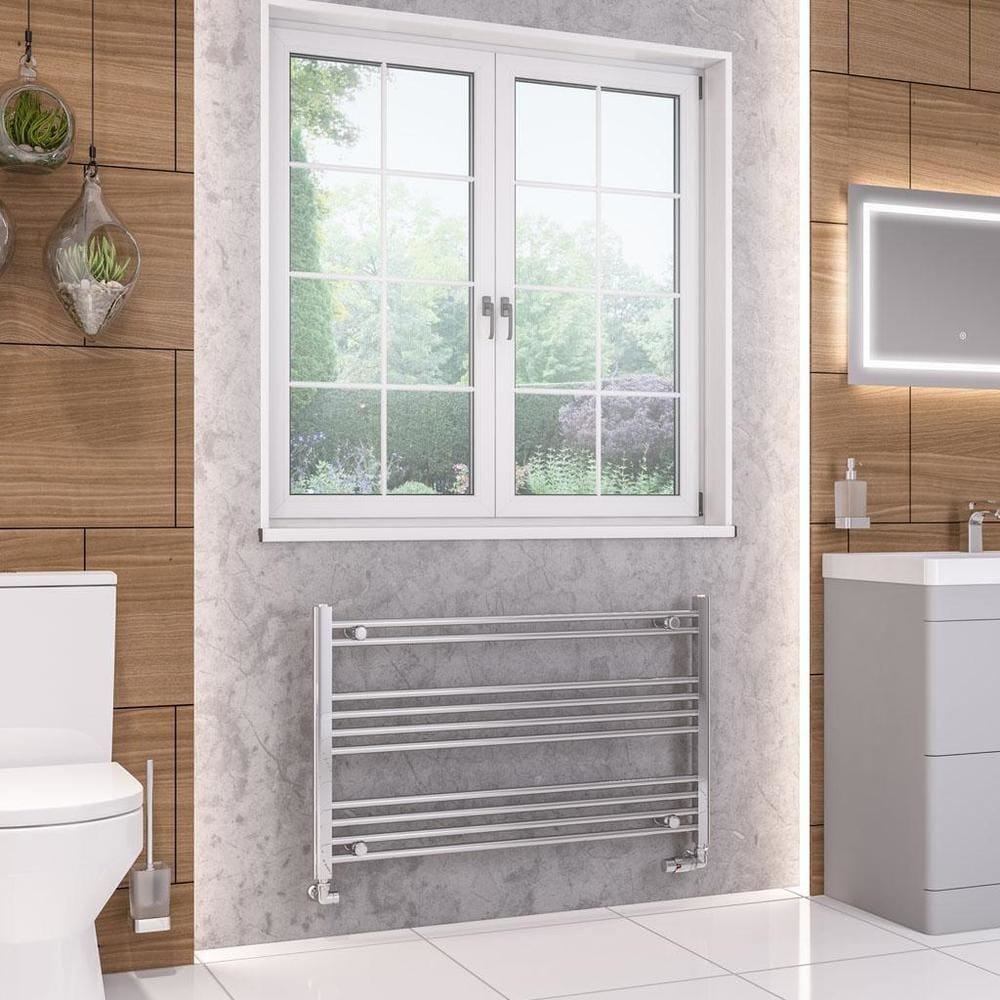 Eastbrook Wendover Straight Heated Towel Rail in Chrome
