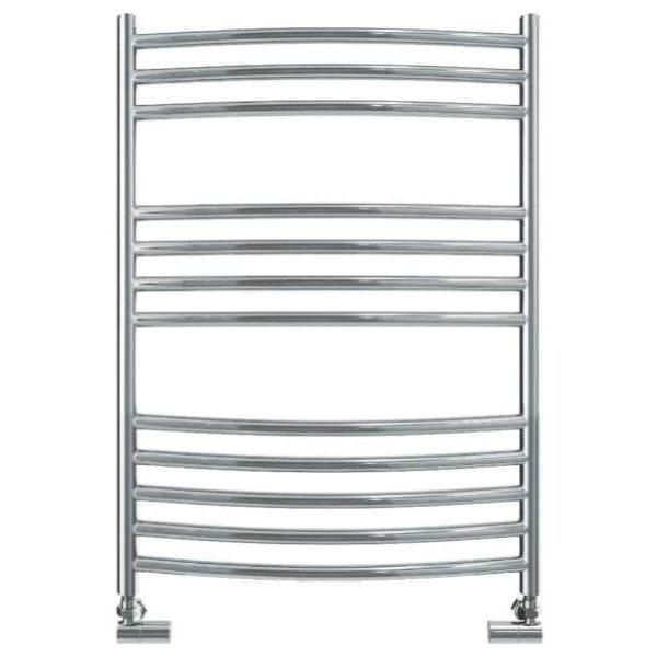 Vogue Ladder Rails Vogue Kerve Curved Ladder Rail in Polished Stainless Steel 800 x 600 / Electric Only