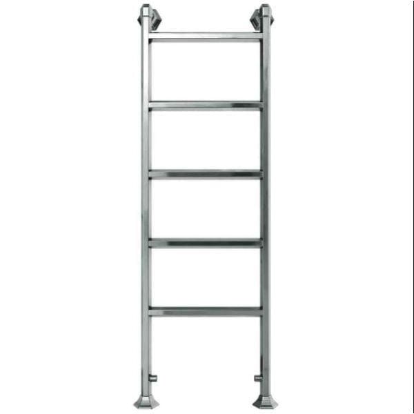 Vogue Traditional Towel Radiators Vogue Art Moderne Straight Floor Mounted Traditional Towel Radiator in Chrome 1543 x 550 / Electric Only