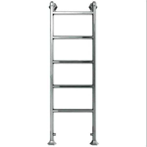 Vogue Traditional Towel Rail Vogue Art Moderne Straight Floor Mounted Traditional Towel Radiator in Chrome 1543 x 550 / Electric Only