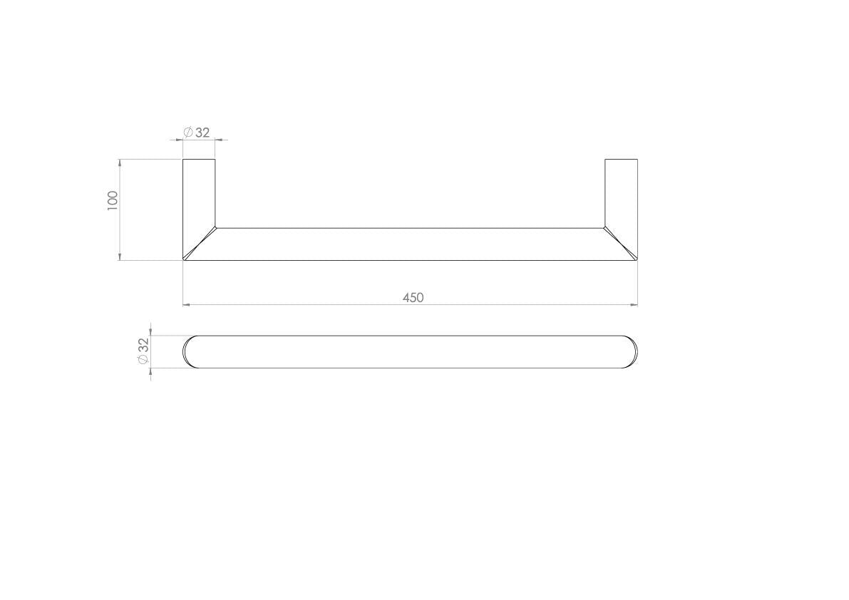 Saneux Ember Solo Dry Electric Towel Rail