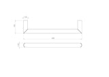 Saneux Ember Solo Dry Electric Towel Rail