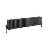 Eastbrook Rivassa Traditional 4 Column Radiator in Matt Anthracite