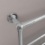Eastbrook Traditional Towel Rail Eastbrook Stour Vertical Traditional Heated Towel Rail - 690 x 500mm - Chrome