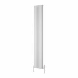 Reina Panel Radiator Reina Albano Central Heating Vertical Designer Radiator White / 1800 x 270mm