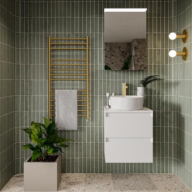 Saneux Ember Straight Vertical Electric Towel Rail