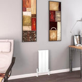 Eastbrook Panel Radiator Eastbrook Charlton Vertical Designer Radiator in Matt White 600 x 280 / Electric Only