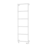 Eastbrook Traditional Towel Rail Eastbrook Stour Vertical Traditional Heated Towel Rail in Matt White 1550 x 500 / Central Heating