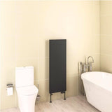 Eastbrook Flat Panel Radiator Eastbrook Wingrave Flat Panel Radiator In Matt Black 1200 x 410 / Electric Only