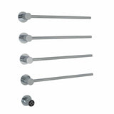 JTP Designer Towel Rail JTP Onyx Electric Designer Towel Radiator Chrome