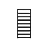 Crosswater Designer Towel Radiator Crosswater Air Designer Towel Radiator in Metallic Black