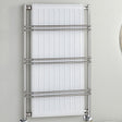 Vogue Designer Towel Radiator Vogue Nexus III Straight Designer Towel Radiator - 900 x 525mm - Chrome