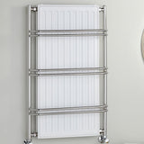 Vogue Designer Towel Radiator Vogue Nexus III Straight Designer Towel Radiator - 900 x 525mm - Chrome
