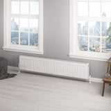 Aquarius Type 22 Compact Panel Radiator in Gloss White