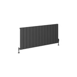 Eastbrook Eastbrook Rosano Straight Horizontal Aluminium Radiator  in Matt White