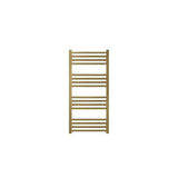 Crosswater Ladder Rail Crosswater MPRO Designer Vertical Towel Radiator in Brushed Brass 900 x 430mm / Central Heating