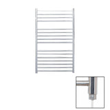 JIS Ladder Rail JIS Sussex Steyning Vertical Stainless Steel Heated Towel Rail 1000 x 620mm / Electric Only / Polished Chrome