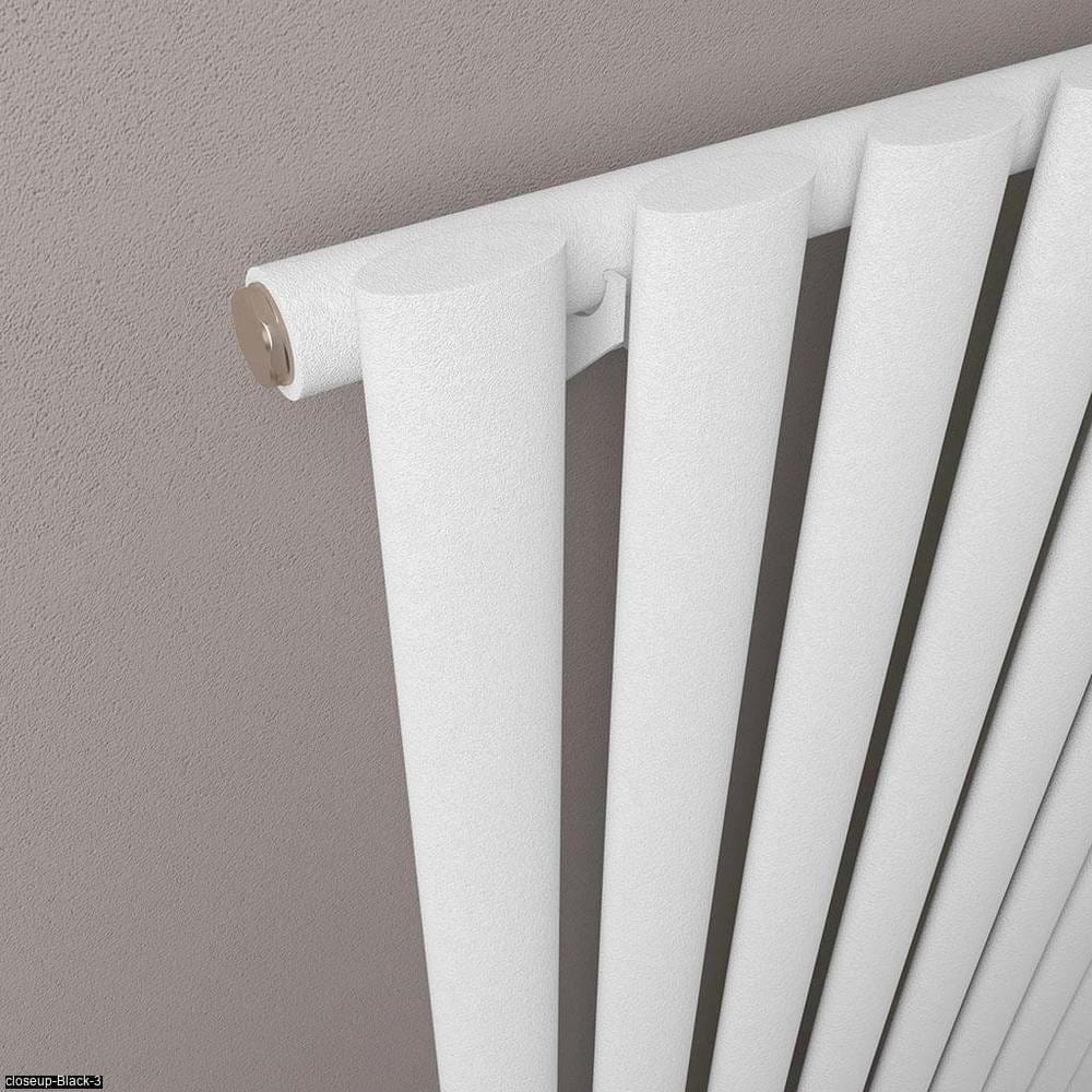 Eastbrook Panel Radiator Eastbrook Tunstall Straight Horizontal Designer Radiator in Matt White