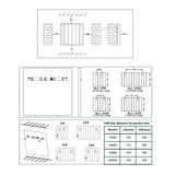 Reina Panel Radiator Reina Maia Wi-Fi Enabled Electric Horizontal Panel Radiator in White