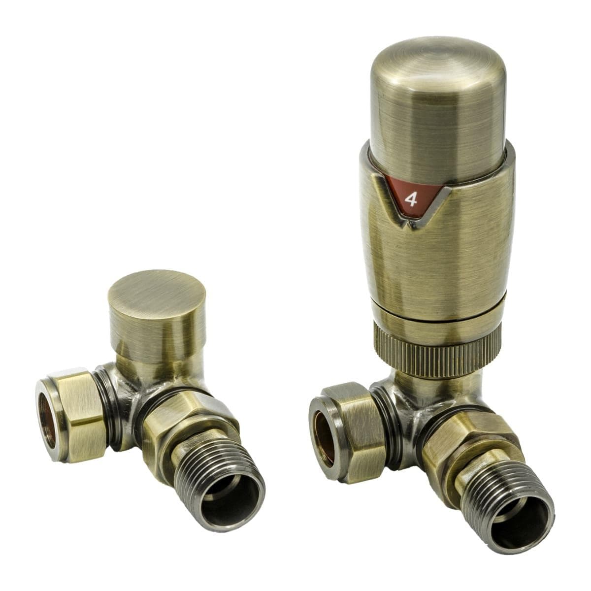 Totally Rads Radiator Valve Reina Modal Thermostatic Corner Radiator Valves Bronze