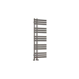 Eastbrook Designer Towel Radiator Eastbrook Leonardo Straight Vertical Heated Towel Rail in Chrome 1200 x 400mm / Central Heating
