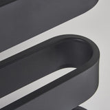 KRAD Designer Towel Radiators K-RAD Texas Straight Vertical Designer Towel Rail in Anthracite